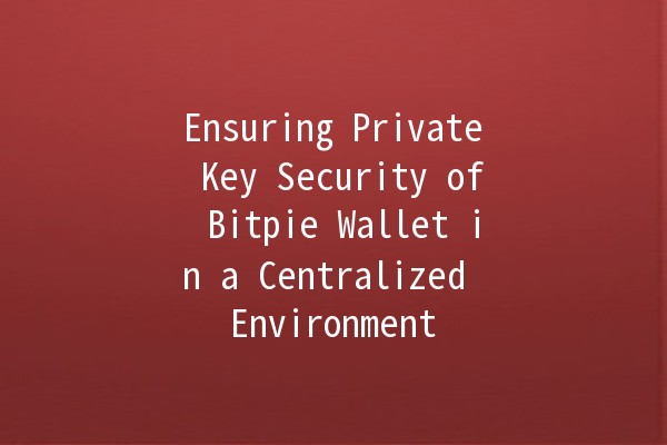 Ensuring Private Key Security of Bitpie Wallet in a Centralized Environment 🔒💰