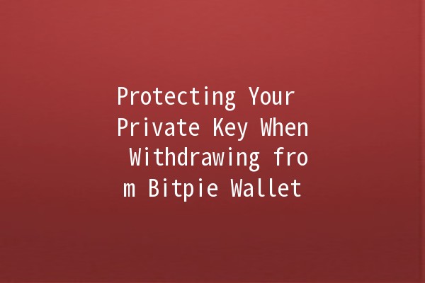 Protecting Your Private Key When Withdrawing from Bitpie Wallet 🔒💰